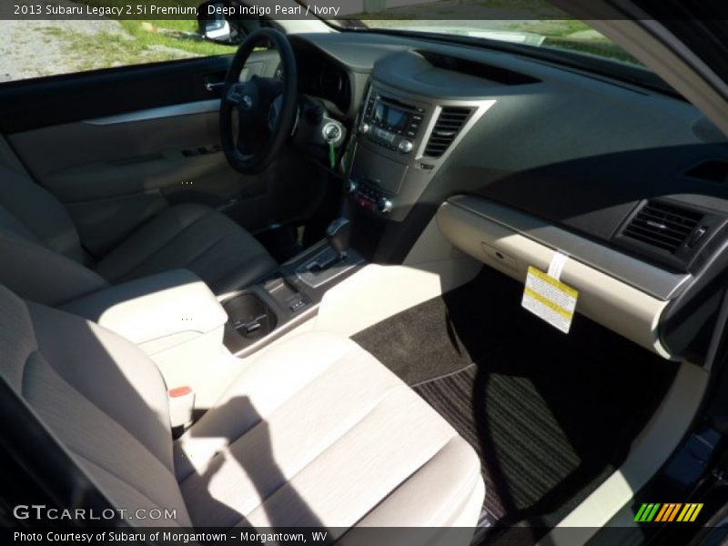 Deep Indigo Pearl / Ivory 2013 Subaru Legacy 2.5i Premium