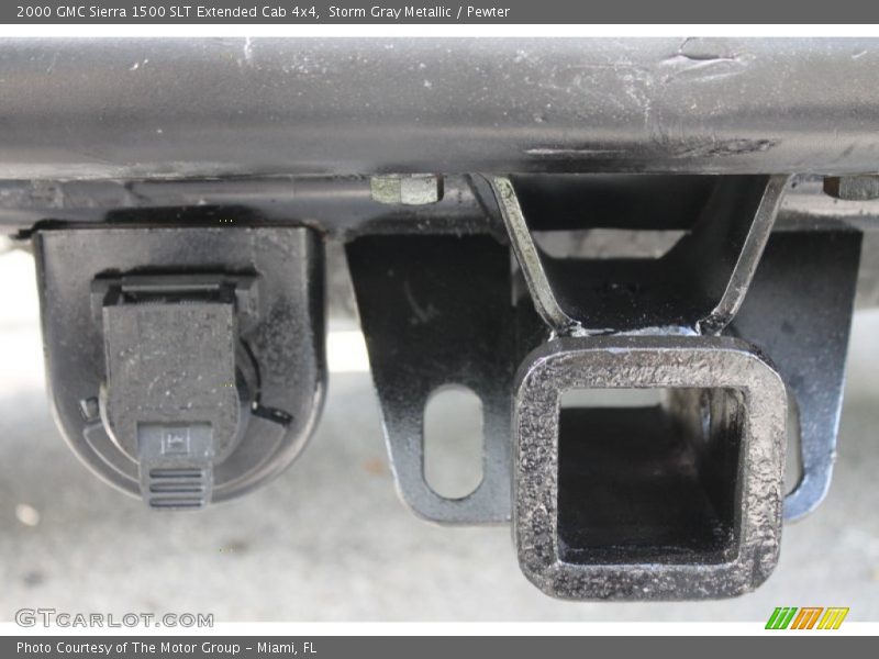 Storm Gray Metallic / Pewter 2000 GMC Sierra 1500 SLT Extended Cab 4x4