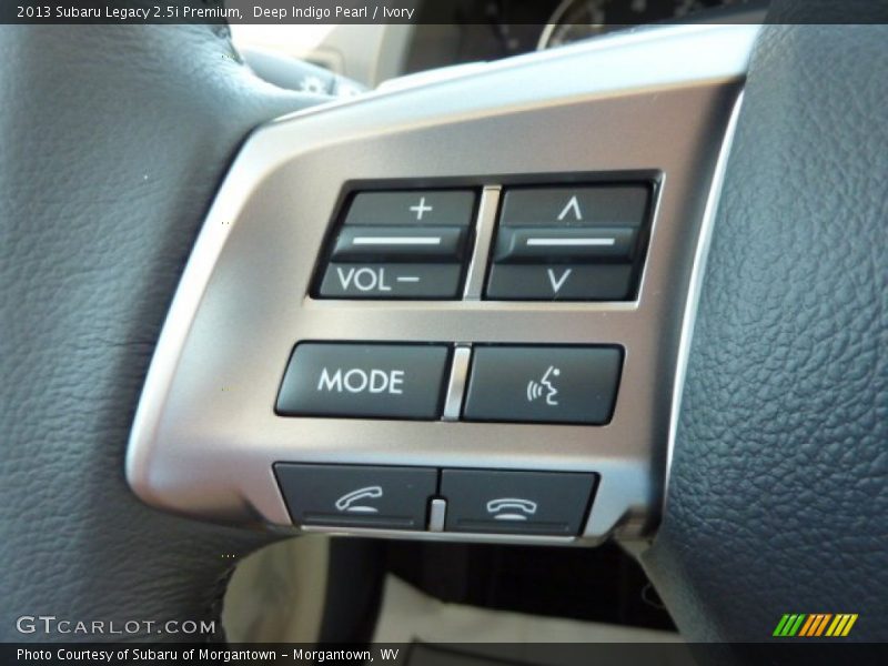 Deep Indigo Pearl / Ivory 2013 Subaru Legacy 2.5i Premium