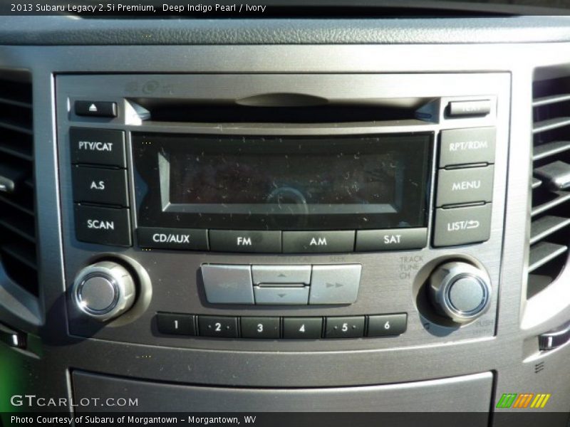 Deep Indigo Pearl / Ivory 2013 Subaru Legacy 2.5i Premium