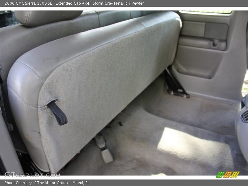 Storm Gray Metallic / Pewter 2000 GMC Sierra 1500 SLT Extended Cab 4x4