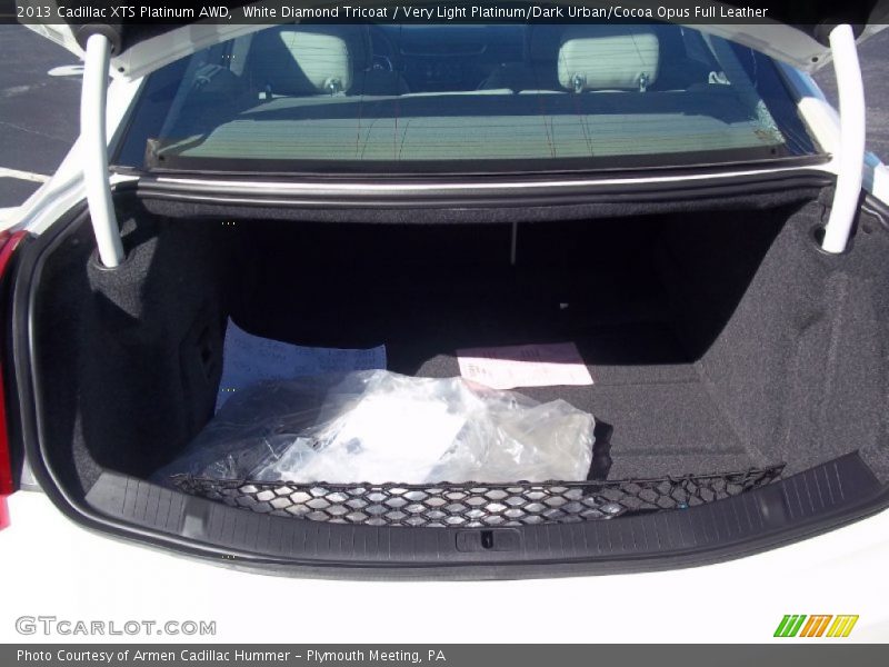  2013 XTS Platinum AWD Trunk