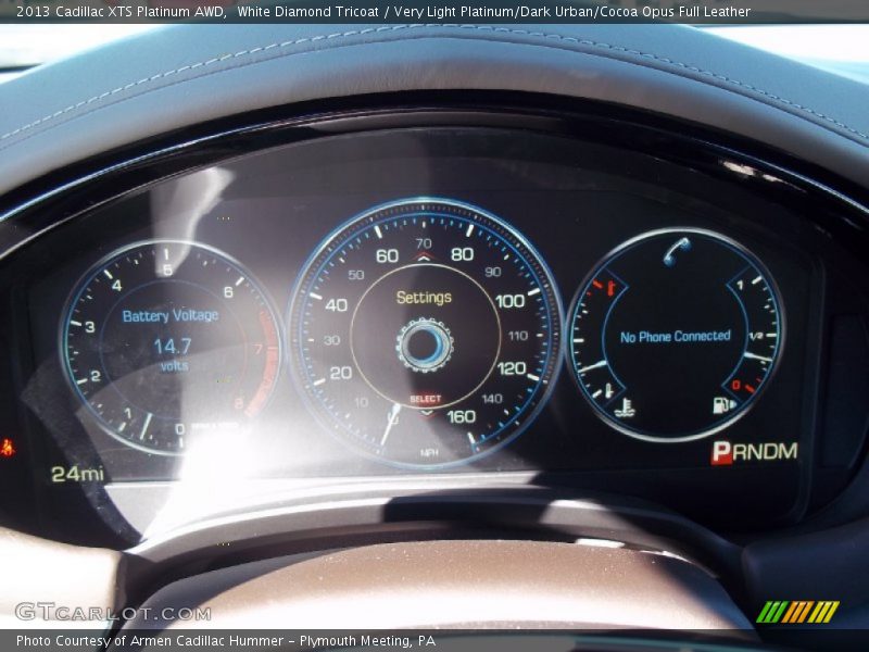  2013 XTS Platinum AWD Platinum AWD Gauges