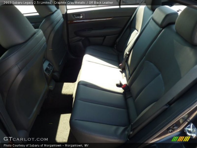 Graphite Gray Metallic / Off Black Leather 2013 Subaru Legacy 2.5i Limited