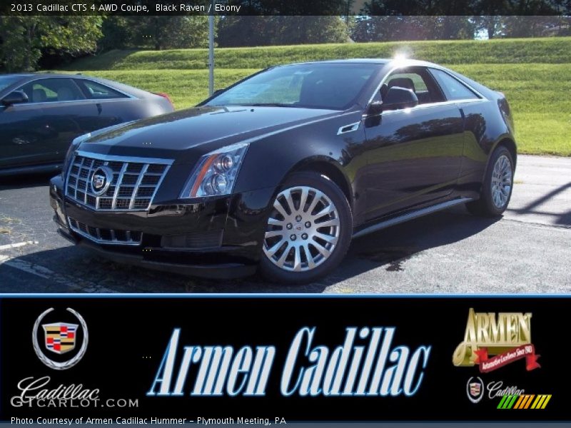 Black Raven / Ebony 2013 Cadillac CTS 4 AWD Coupe