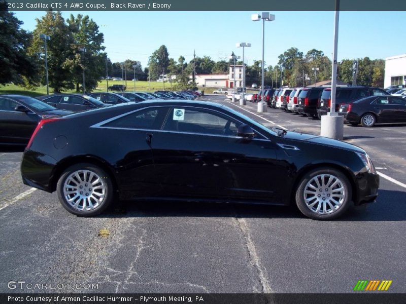 Black Raven / Ebony 2013 Cadillac CTS 4 AWD Coupe