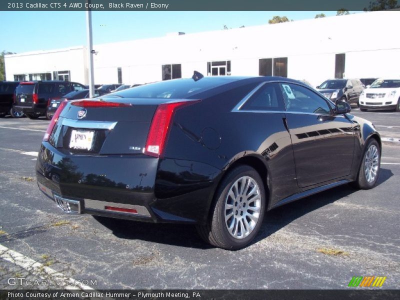 Black Raven / Ebony 2013 Cadillac CTS 4 AWD Coupe