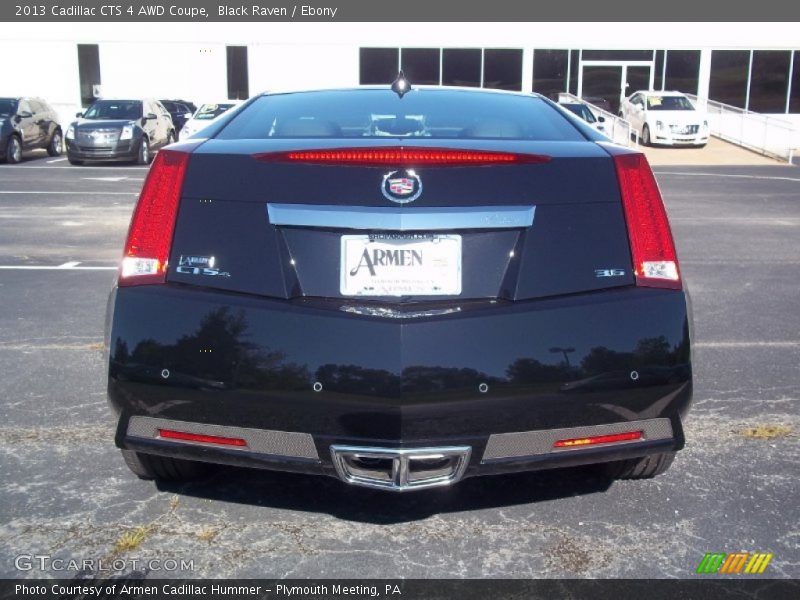 Black Raven / Ebony 2013 Cadillac CTS 4 AWD Coupe