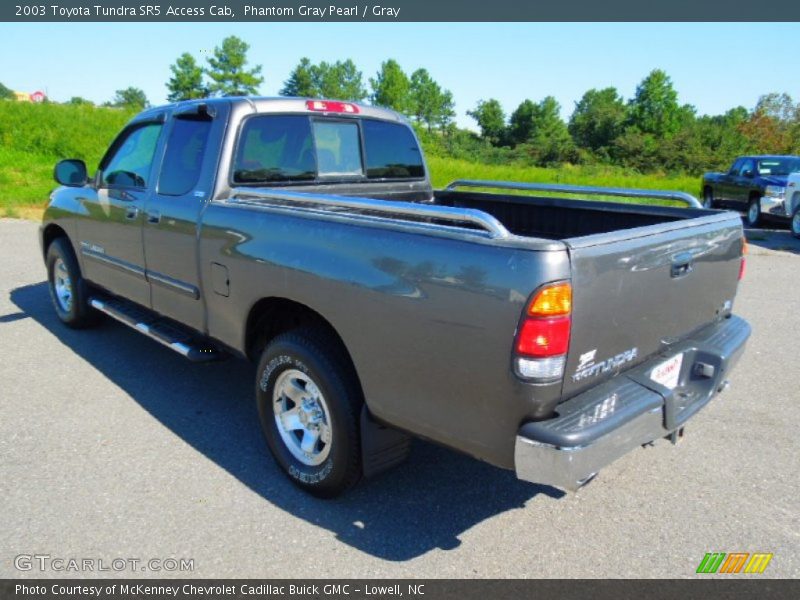 Phantom Gray Pearl / Gray 2003 Toyota Tundra SR5 Access Cab
