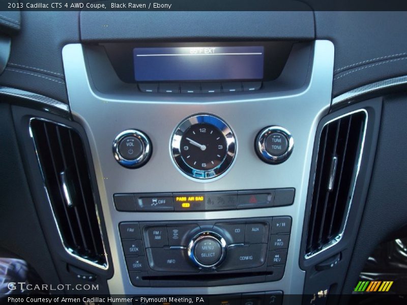 Black Raven / Ebony 2013 Cadillac CTS 4 AWD Coupe