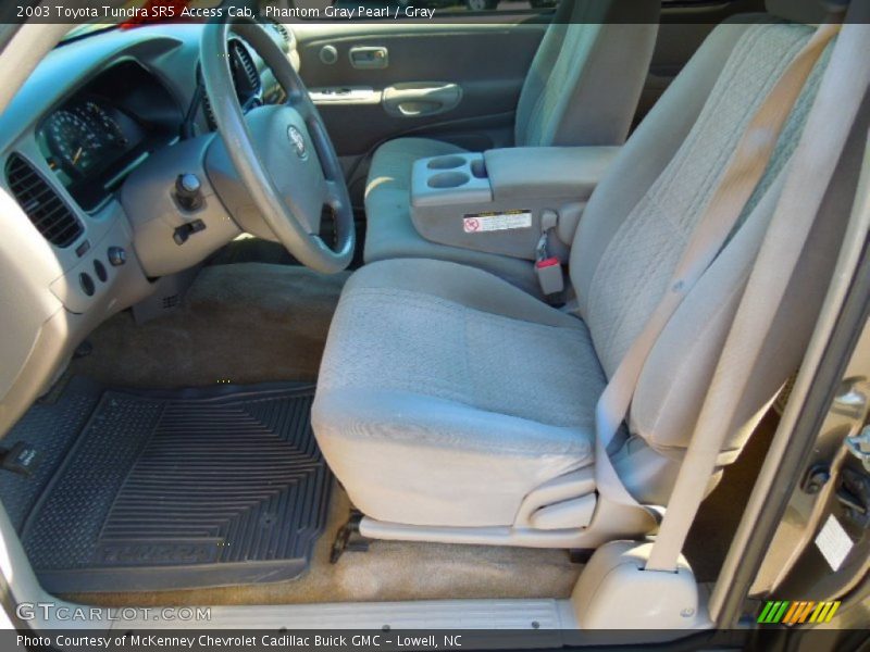 Phantom Gray Pearl / Gray 2003 Toyota Tundra SR5 Access Cab