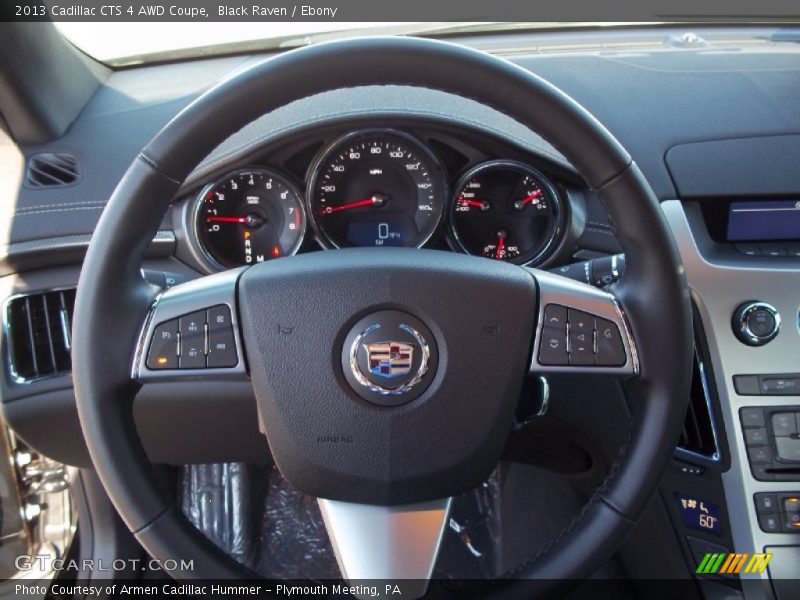 Black Raven / Ebony 2013 Cadillac CTS 4 AWD Coupe