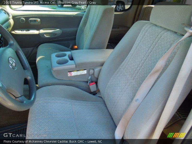 Phantom Gray Pearl / Gray 2003 Toyota Tundra SR5 Access Cab