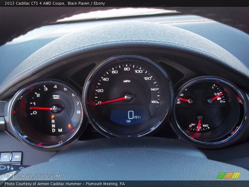 Black Raven / Ebony 2013 Cadillac CTS 4 AWD Coupe