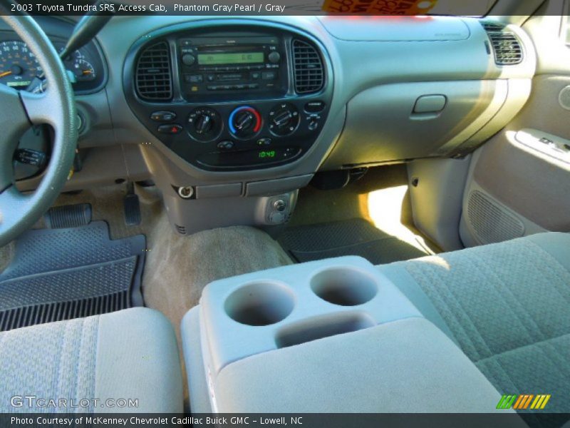 Phantom Gray Pearl / Gray 2003 Toyota Tundra SR5 Access Cab