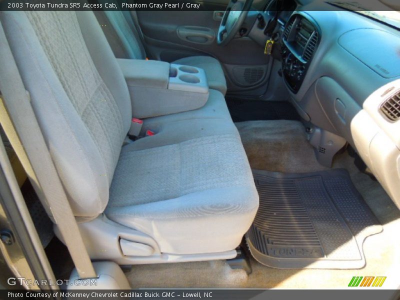 Phantom Gray Pearl / Gray 2003 Toyota Tundra SR5 Access Cab