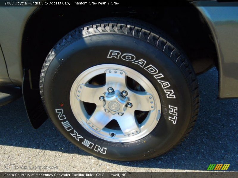 Phantom Gray Pearl / Gray 2003 Toyota Tundra SR5 Access Cab