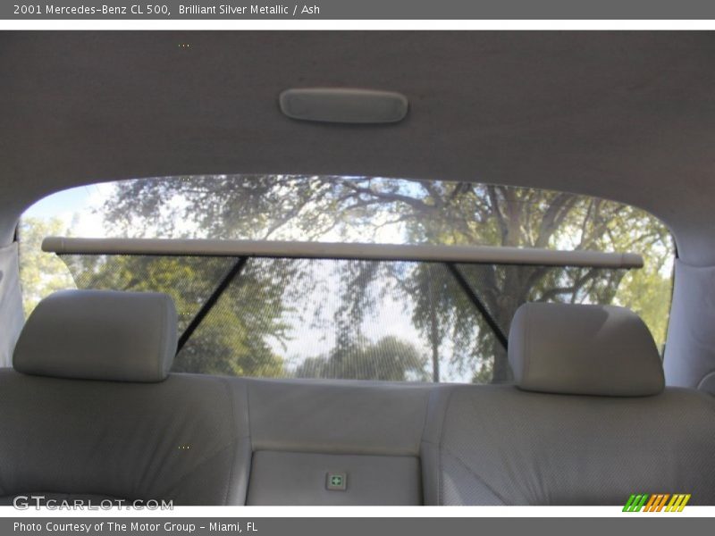 Brilliant Silver Metallic / Ash 2001 Mercedes-Benz CL 500
