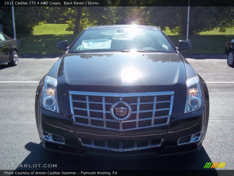 Black Raven / Ebony 2013 Cadillac CTS 4 AWD Coupe