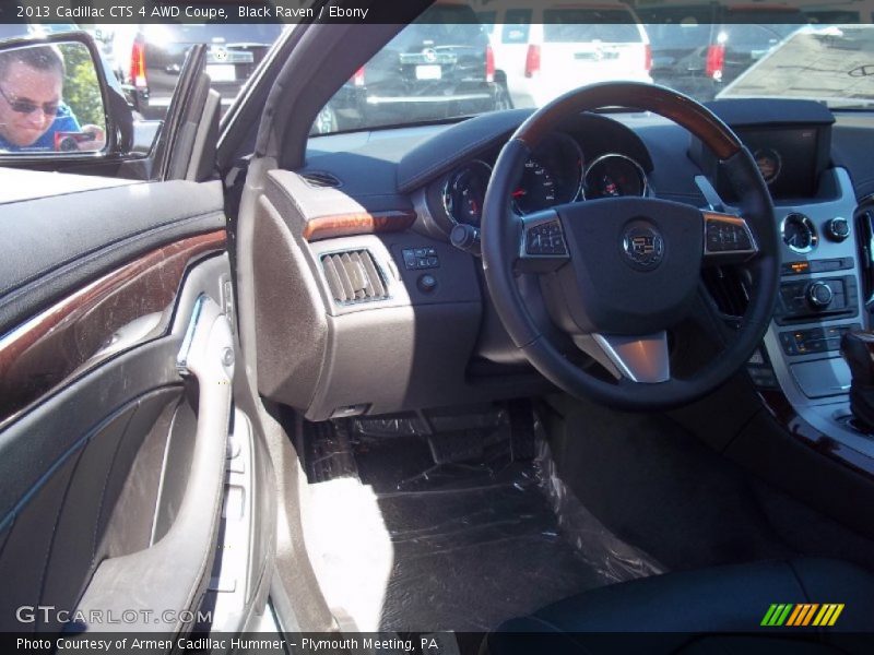 Black Raven / Ebony 2013 Cadillac CTS 4 AWD Coupe