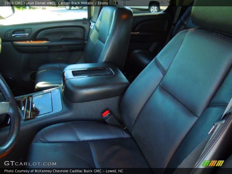 Carbon Black Metallic / Ebony 2009 GMC Yukon Denali AWD