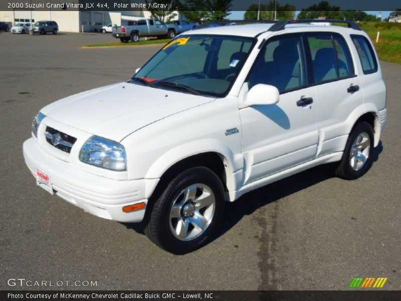 Polar White / Gray 2000 Suzuki Grand Vitara JLX 4x4