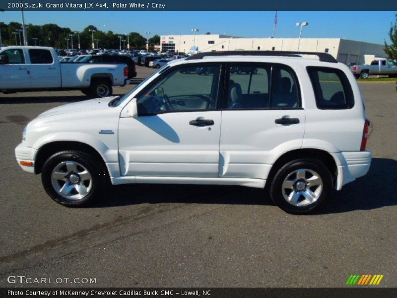 Polar White / Gray 2000 Suzuki Grand Vitara JLX 4x4