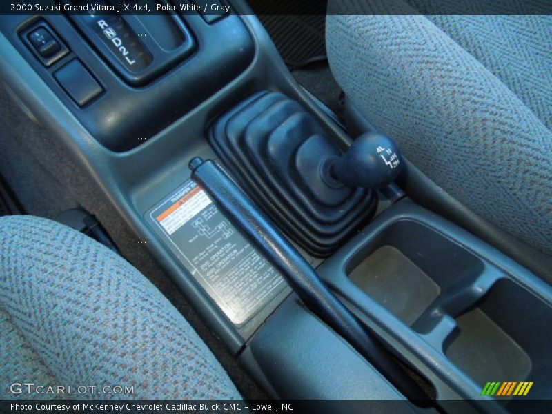 Polar White / Gray 2000 Suzuki Grand Vitara JLX 4x4