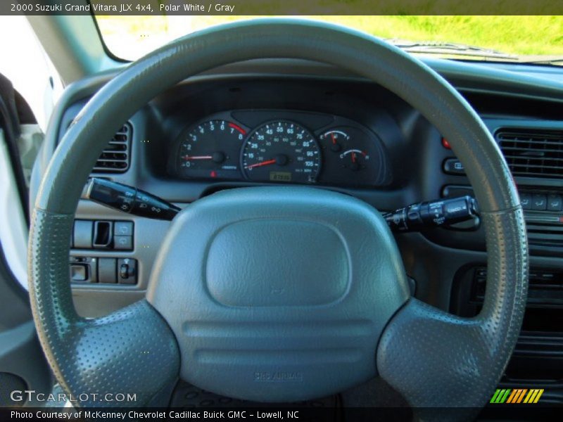 Polar White / Gray 2000 Suzuki Grand Vitara JLX 4x4