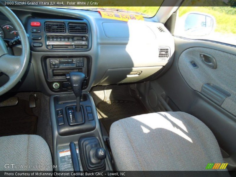 Polar White / Gray 2000 Suzuki Grand Vitara JLX 4x4