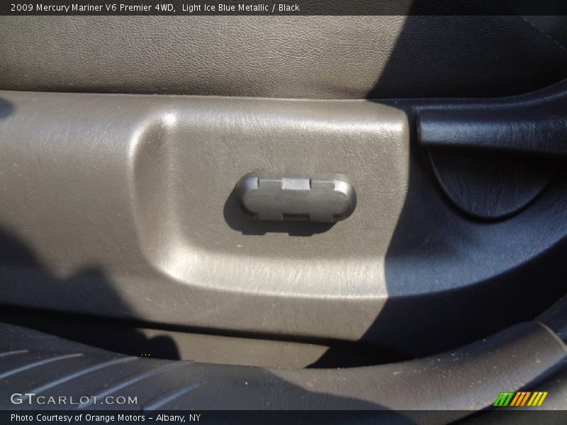 Light Ice Blue Metallic / Black 2009 Mercury Mariner V6 Premier 4WD