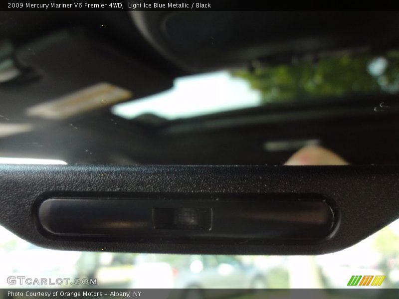 Light Ice Blue Metallic / Black 2009 Mercury Mariner V6 Premier 4WD
