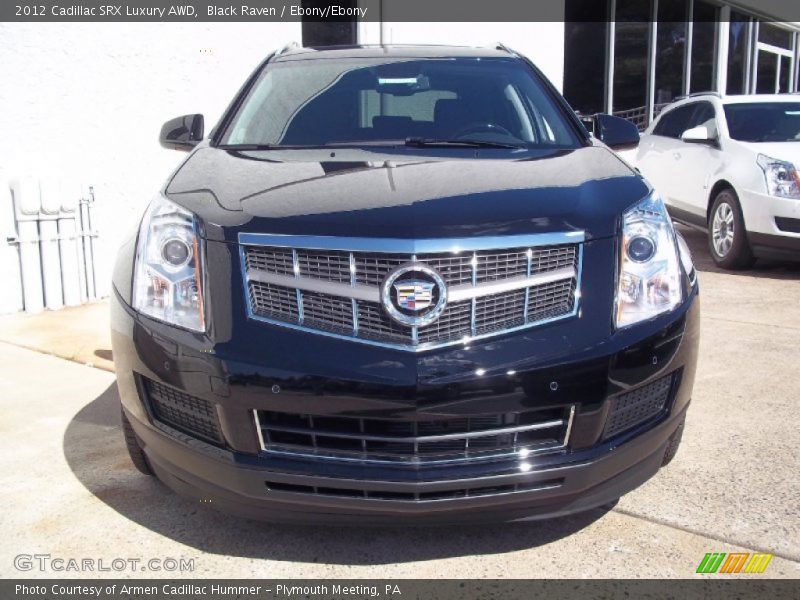 Black Raven / Ebony/Ebony 2012 Cadillac SRX Luxury AWD
