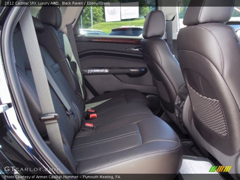 Black Raven / Ebony/Ebony 2012 Cadillac SRX Luxury AWD