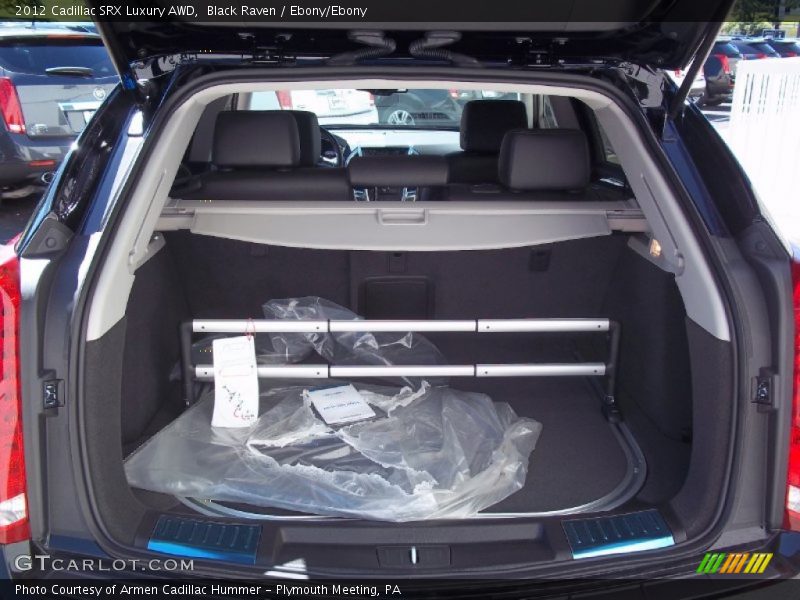 Black Raven / Ebony/Ebony 2012 Cadillac SRX Luxury AWD