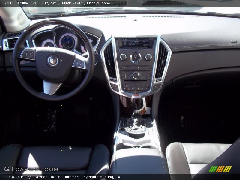 Black Raven / Ebony/Ebony 2012 Cadillac SRX Luxury AWD