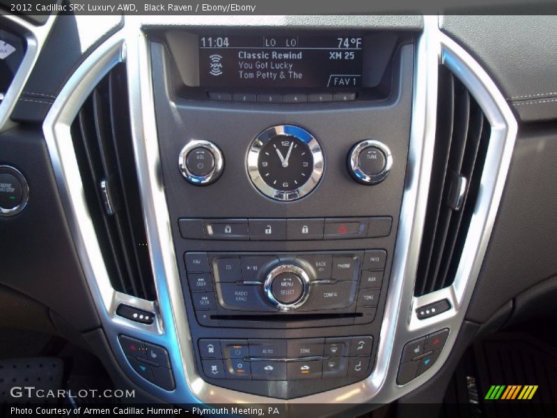 Black Raven / Ebony/Ebony 2012 Cadillac SRX Luxury AWD