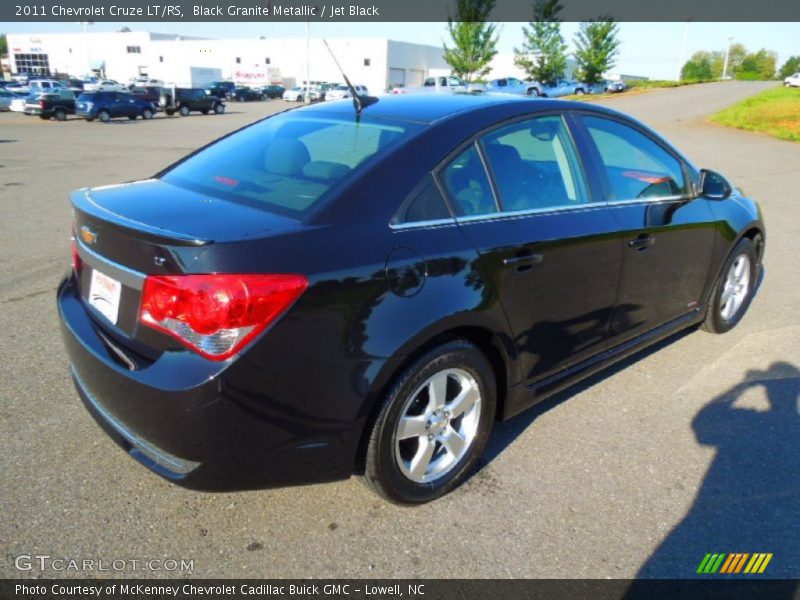 Black Granite Metallic / Jet Black 2011 Chevrolet Cruze LT/RS