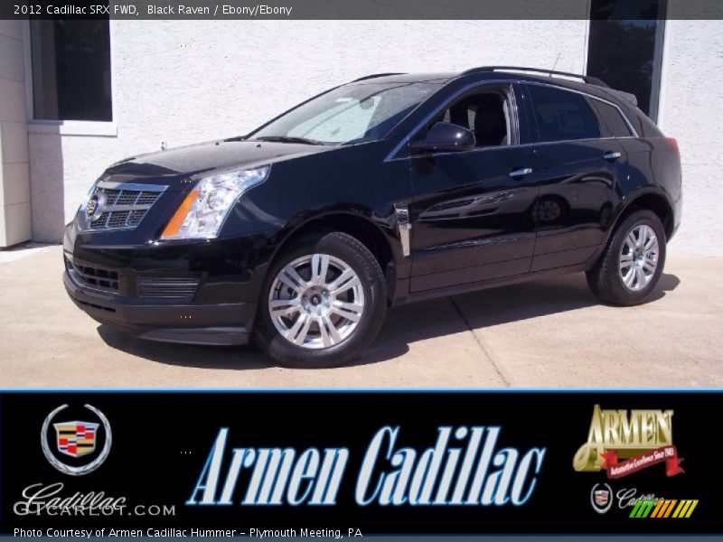 Black Raven / Ebony/Ebony 2012 Cadillac SRX FWD