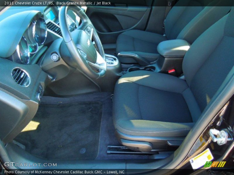 Black Granite Metallic / Jet Black 2011 Chevrolet Cruze LT/RS