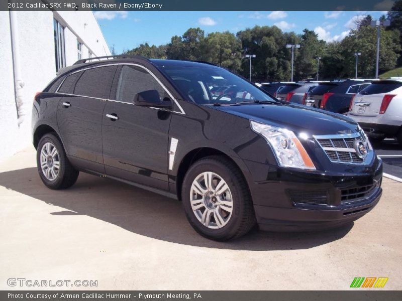 Black Raven / Ebony/Ebony 2012 Cadillac SRX FWD
