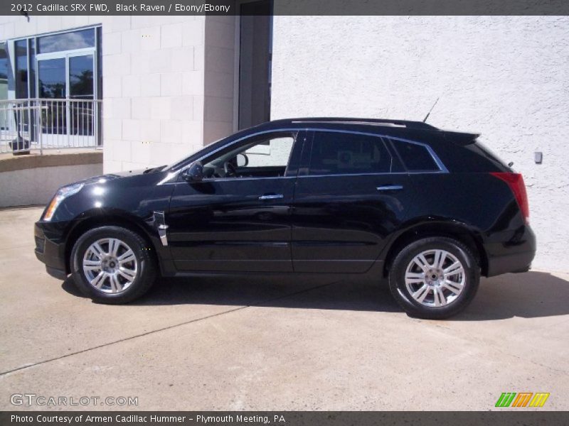 Black Raven / Ebony/Ebony 2012 Cadillac SRX FWD