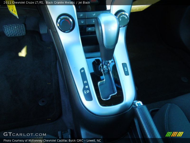 Black Granite Metallic / Jet Black 2011 Chevrolet Cruze LT/RS
