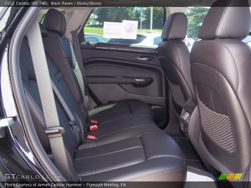 Black Raven / Ebony/Ebony 2012 Cadillac SRX FWD