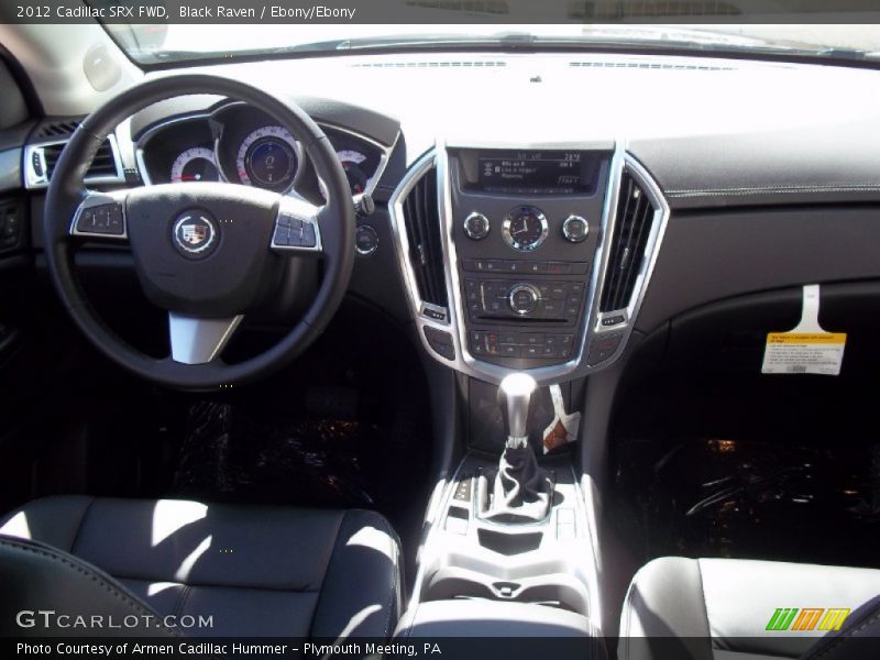 Black Raven / Ebony/Ebony 2012 Cadillac SRX FWD