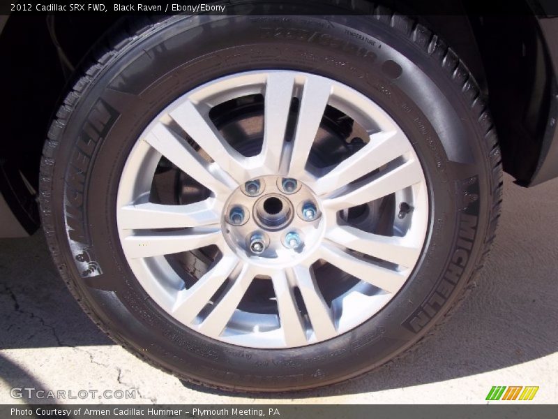 Black Raven / Ebony/Ebony 2012 Cadillac SRX FWD
