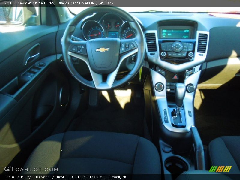 Black Granite Metallic / Jet Black 2011 Chevrolet Cruze LT/RS