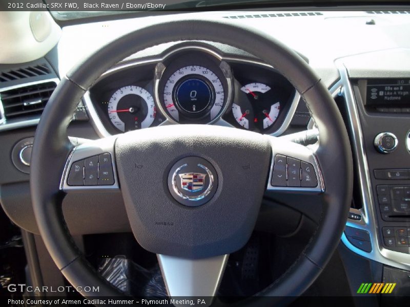 Black Raven / Ebony/Ebony 2012 Cadillac SRX FWD