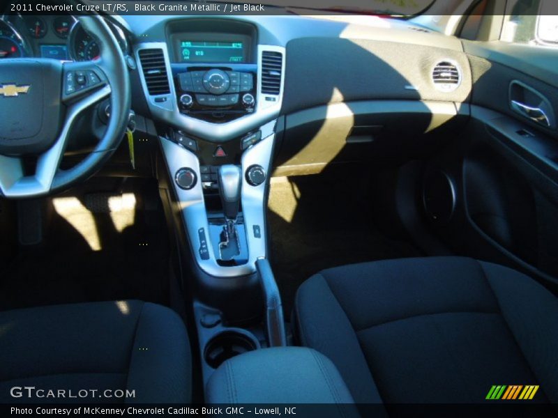 Black Granite Metallic / Jet Black 2011 Chevrolet Cruze LT/RS