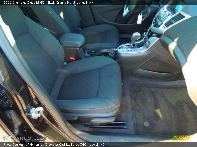 Black Granite Metallic / Jet Black 2011 Chevrolet Cruze LT/RS